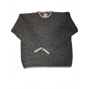 Woolrich Men's X-Large Gray Wool Crew Neck Sweater